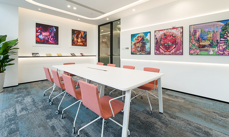 游戲開發(fā)公司辦公室展廳設(shè)計(jì)